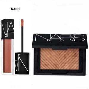 NARS 💄Lip glide & Bronzing Powder Set!